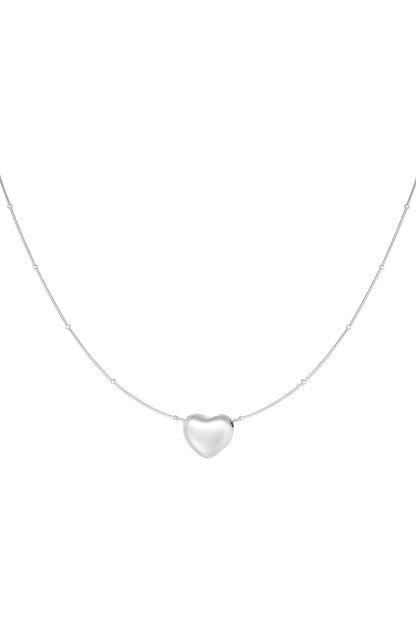 soft heart ketting