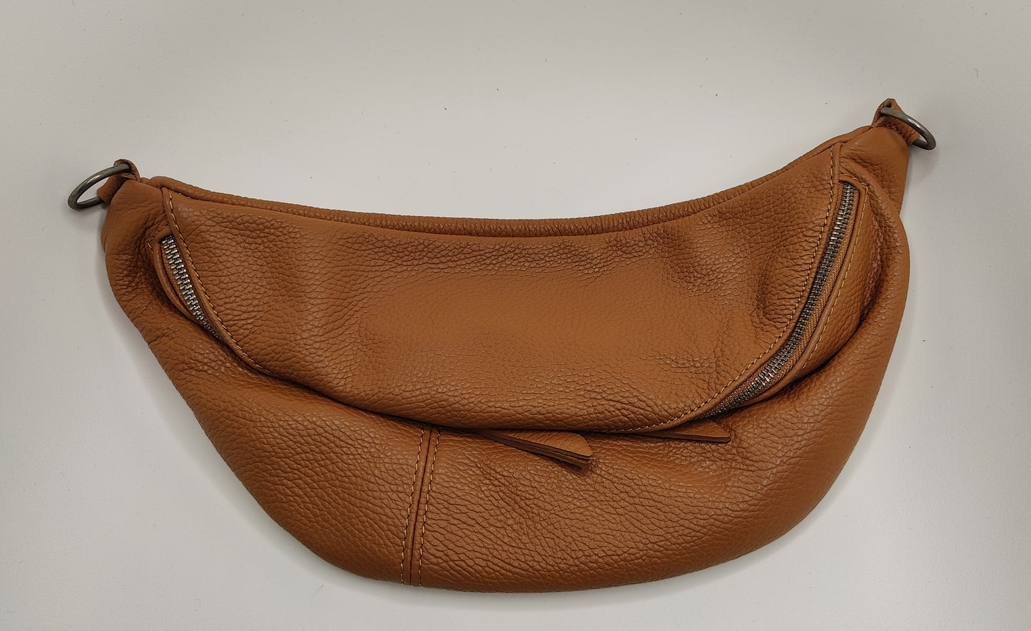 Crossbody Heuptas XL camel licht