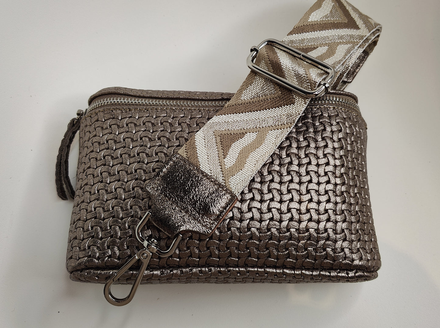 Set Crossbody Tasje Large 1 met fashion riem