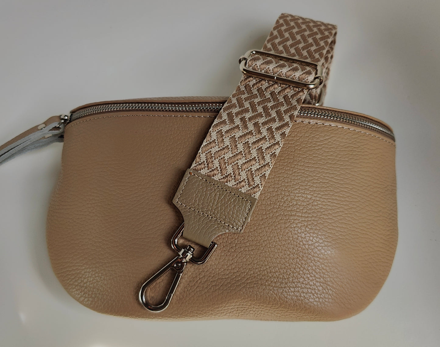 Set Crossbody Tasje Large 1 met fashion riem