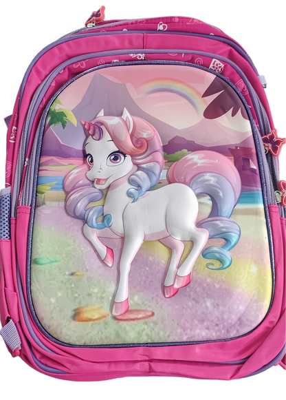 3-delige trolley schooltas Unicorn