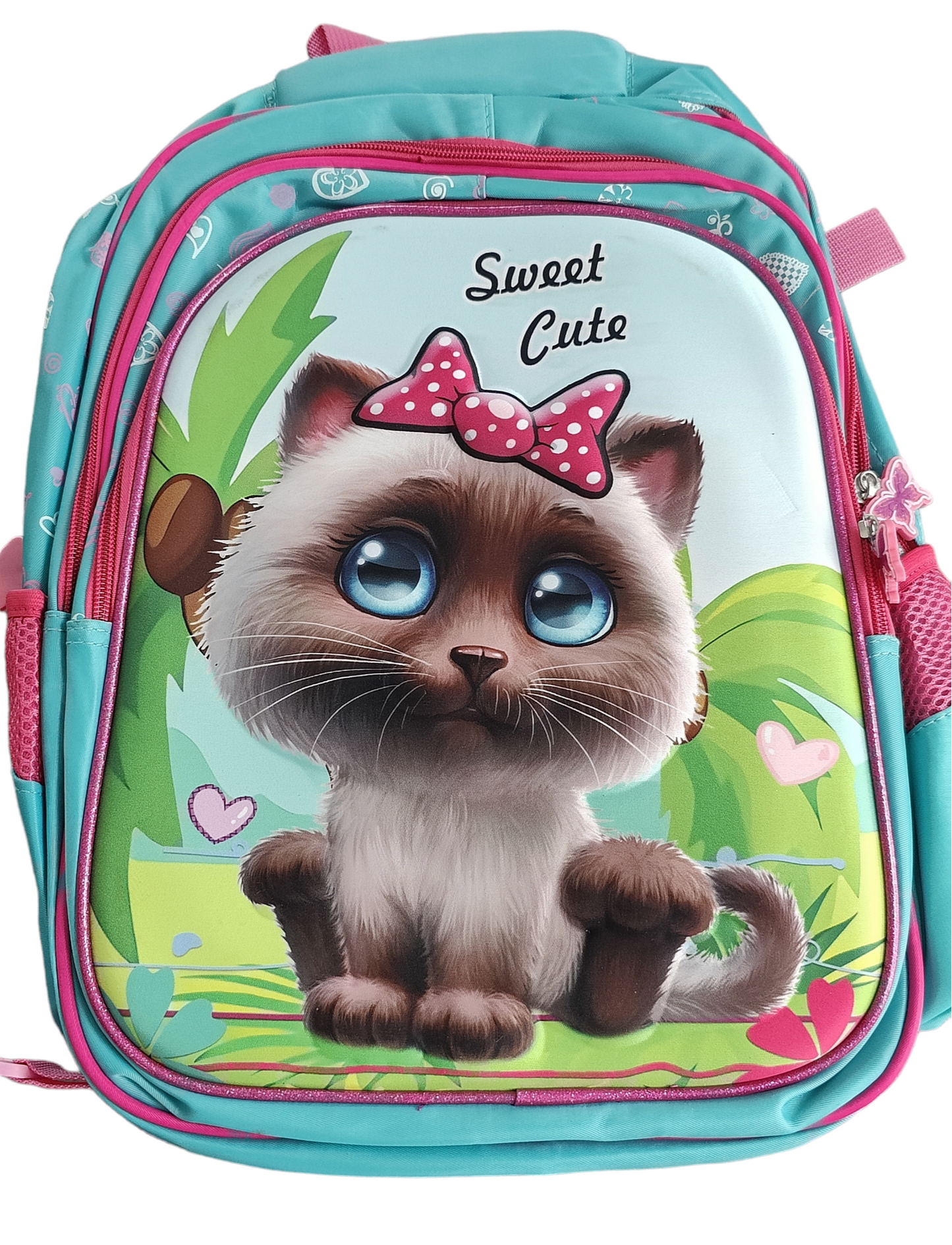 3-delige trolley schooltas poes