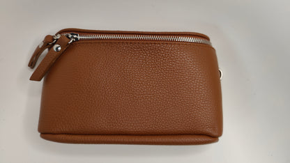 Crossbody Heupasje Recht camel donker