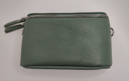 Crossbody Heupasje Recht muntgroen